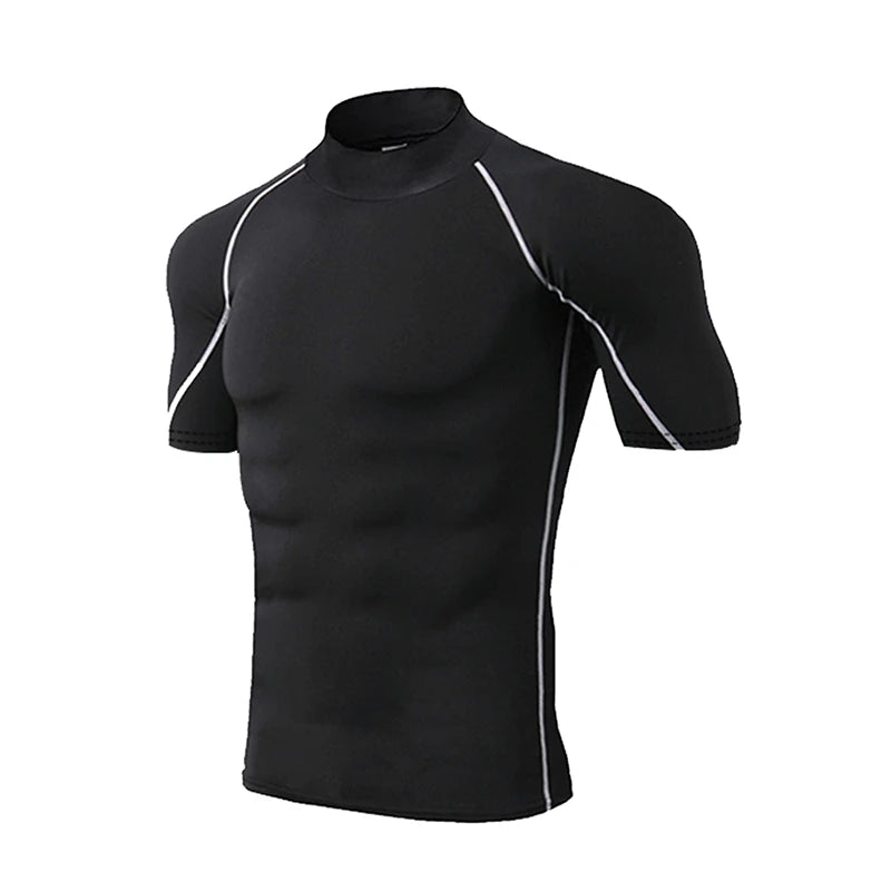 Men's Compression T-Shirt - Quick Dry Bodybuilding Top