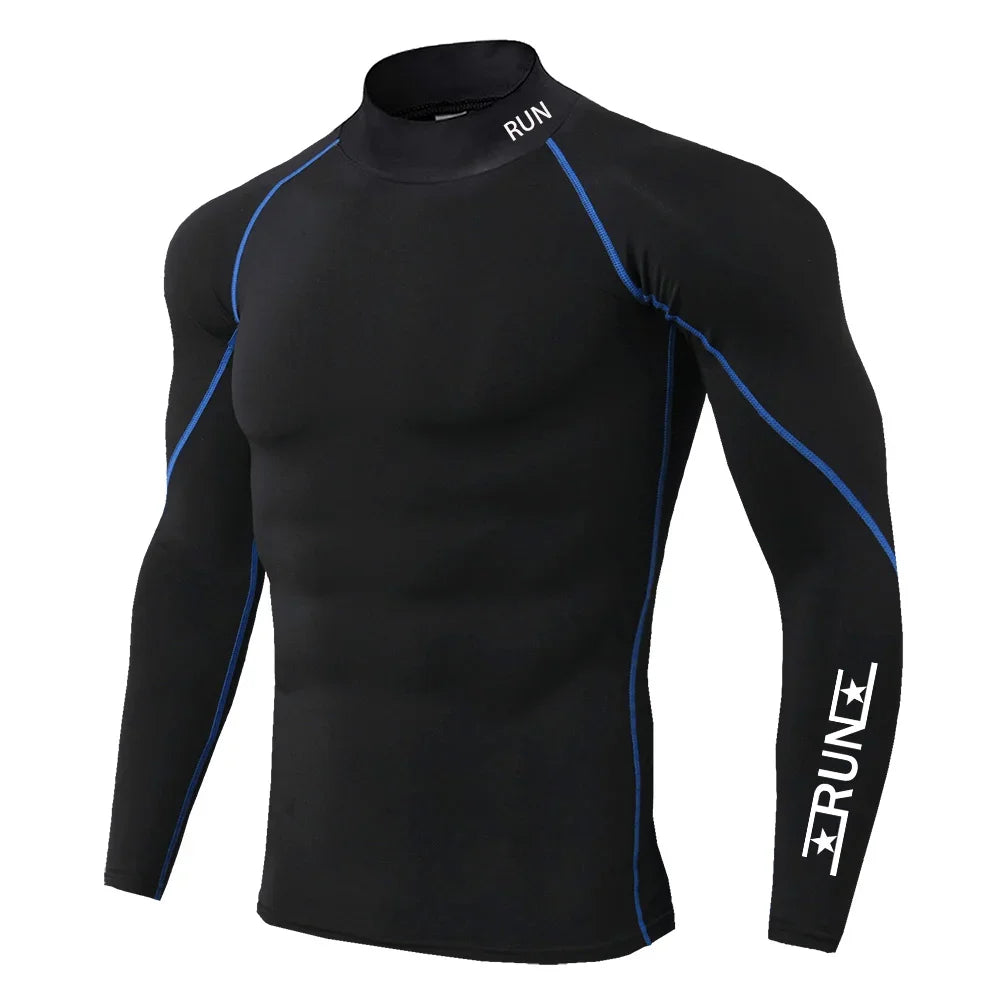 Men's Running Compression T-Shirt - Quick Dry Training Top