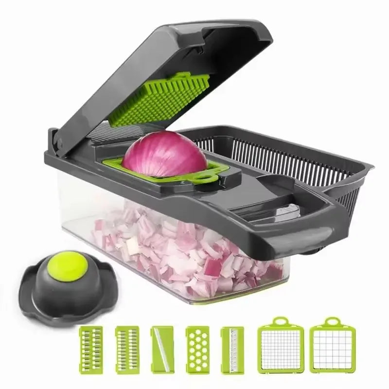 Multifunctional Vegetable Chopper - Kitchen Slicer & Grater