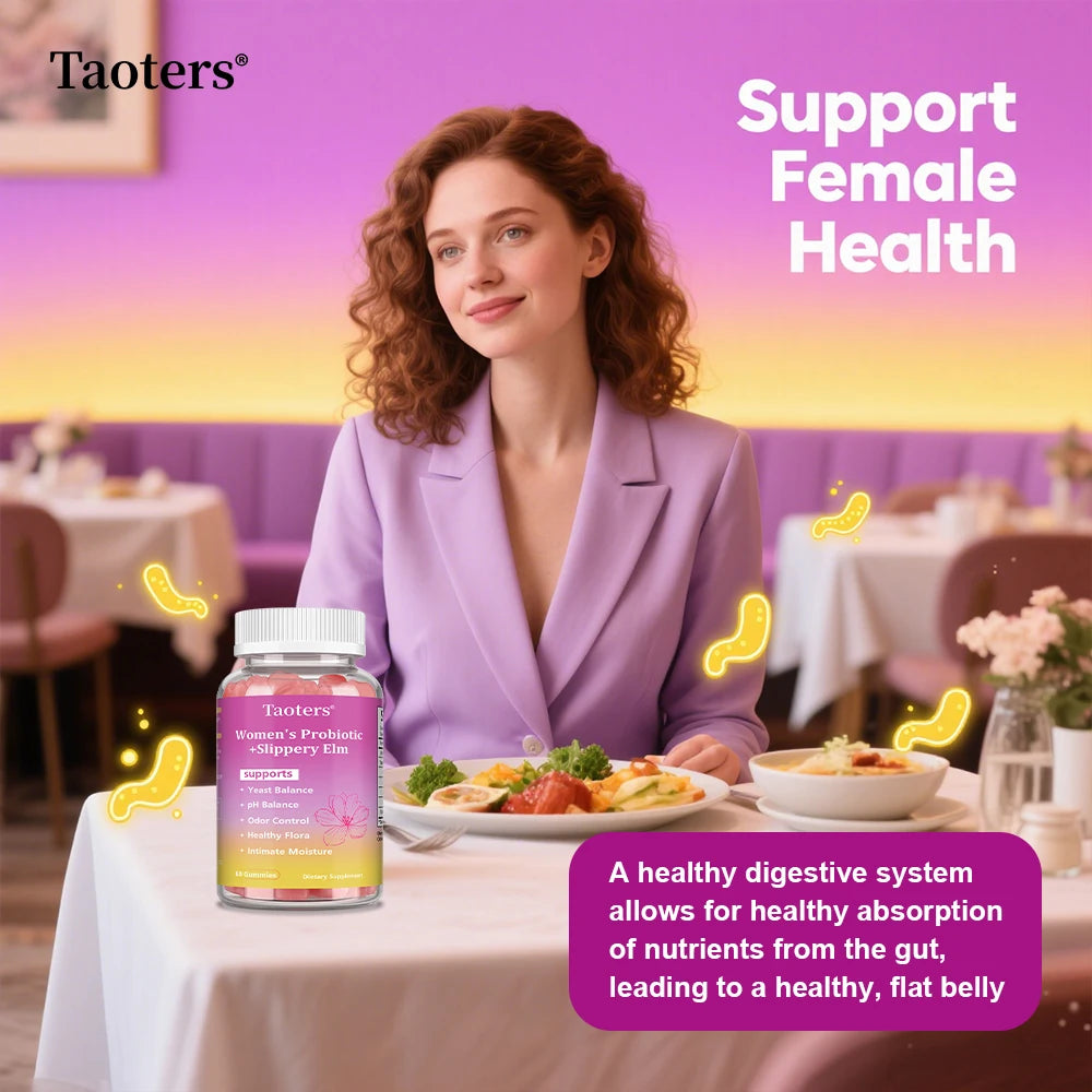 Women's Probiotics Gummies - pH Balance & Gut Health