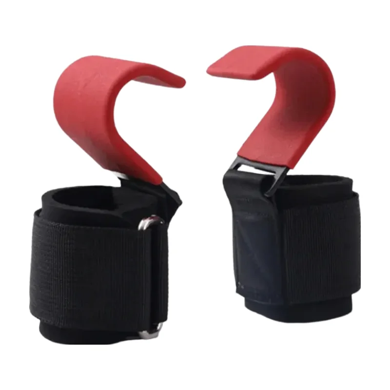 Weight Lifting Hooks - Non-Slip Deadlift Straps Pair