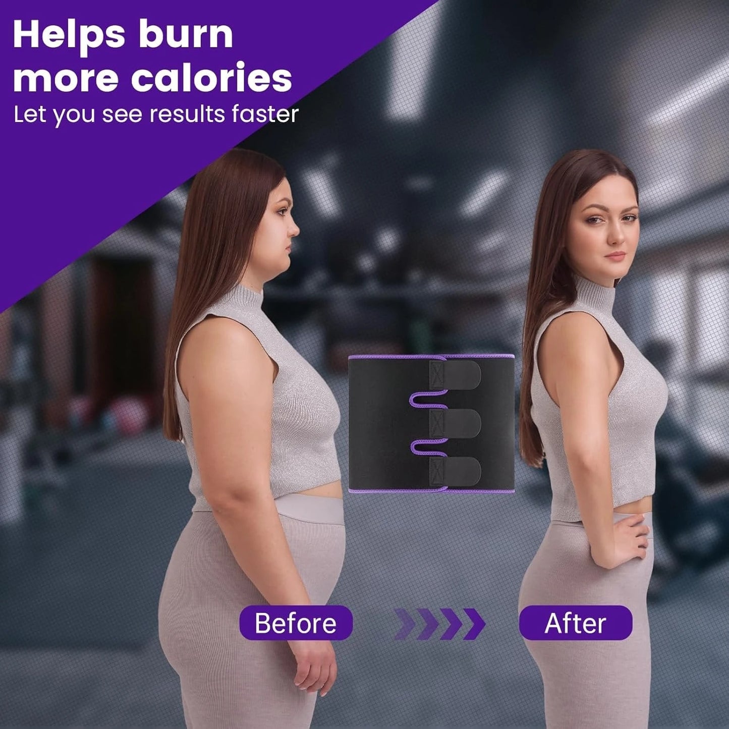 Sweat Waist Trimmer Belt