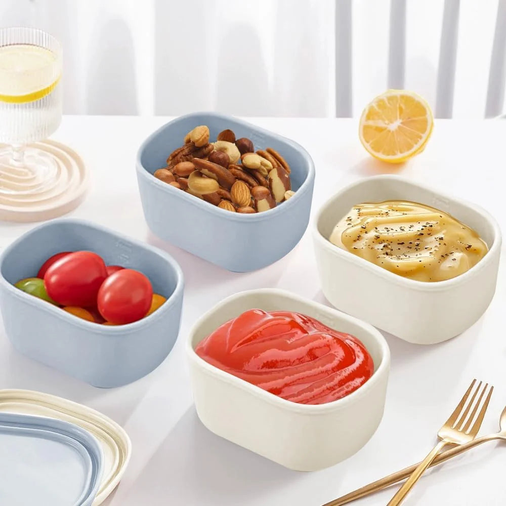 Silicone Food Storage Containers - BPA-Free
