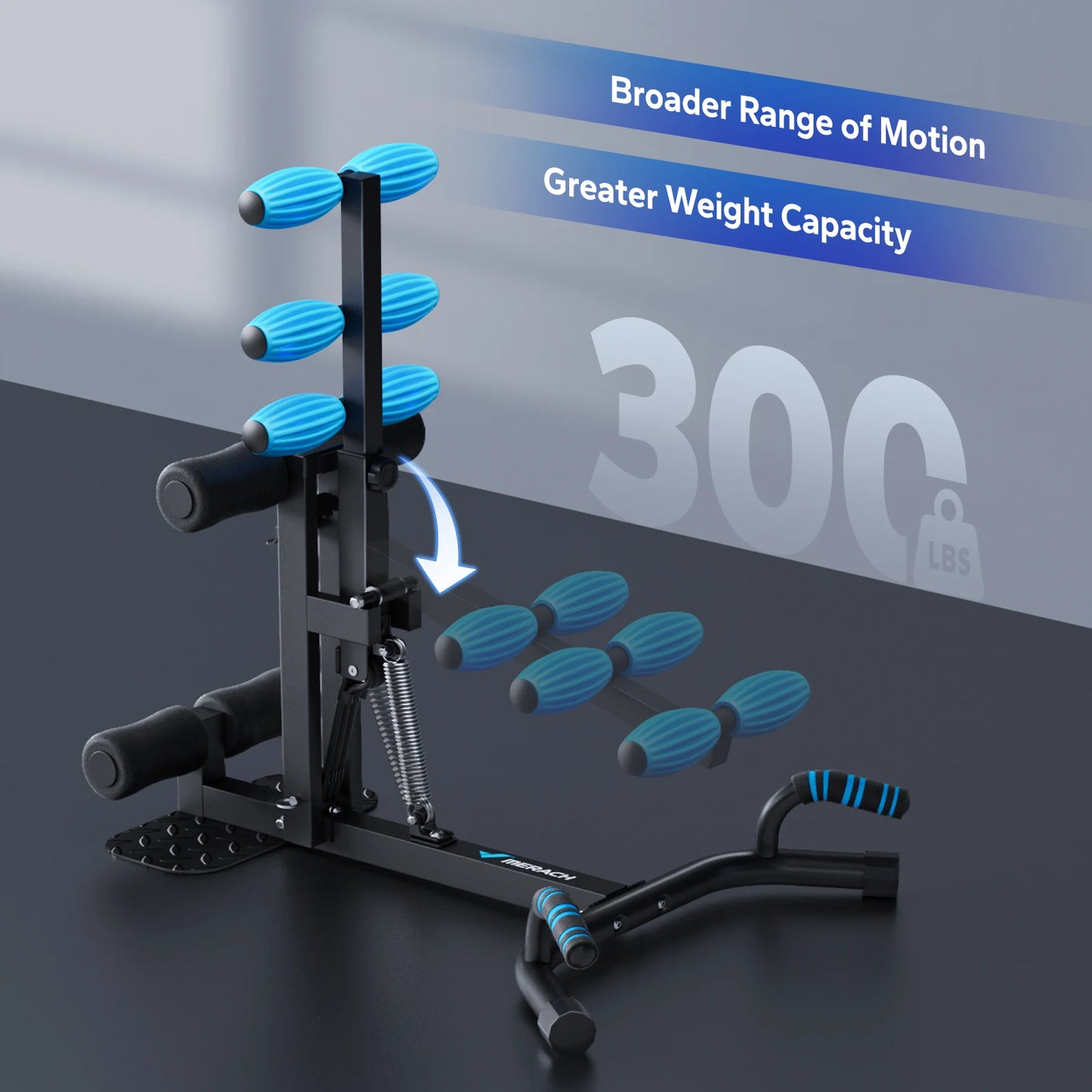 Deep Squat Machine - Adjustable Glutes & Core Trainer