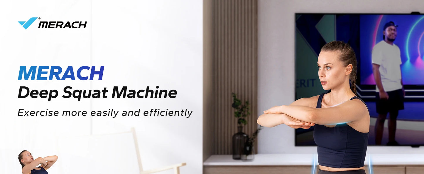 Deep Squat Machine - Adjustable Glutes & Core Trainer
