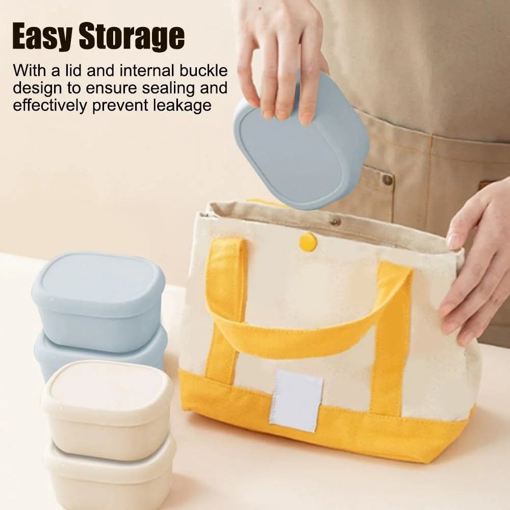 Silicone Food Storage Containers - BPA-Free