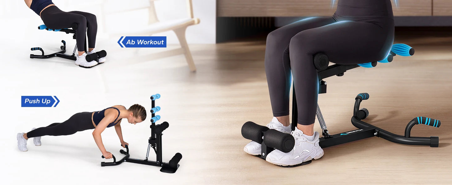 Deep Squat Machine - Adjustable Glutes & Core Trainer