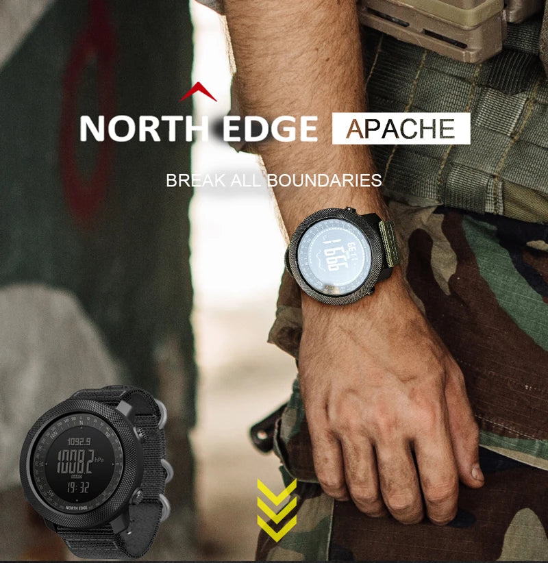 Adventure Pro Multi-Sport Watch - Waterproof with Altimeter & Compass