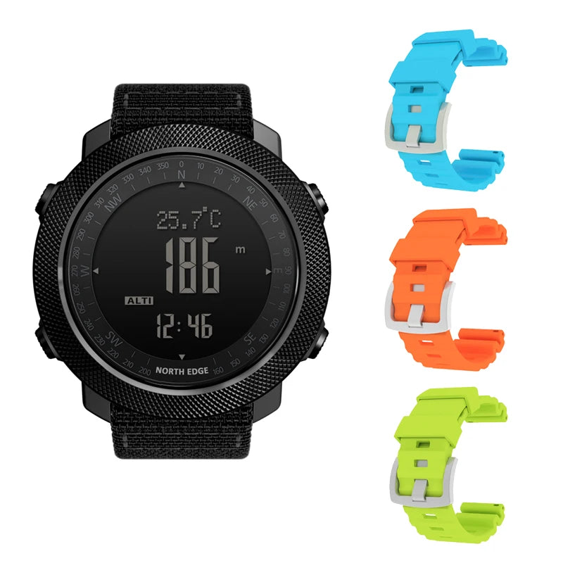 Adventure Pro Multi-Sport Watch - Waterproof with Altimeter & Compass