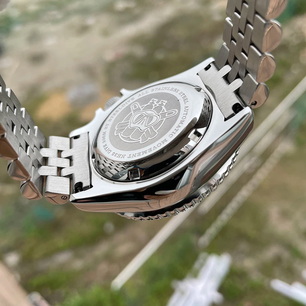 Steeldive SD1996 Automatic Dive Watch - 41.2mm NH35 Movement 200m Waterproof