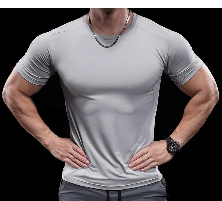 Men's Basketball Training T-Shirt - Quick-Dry Sports Top