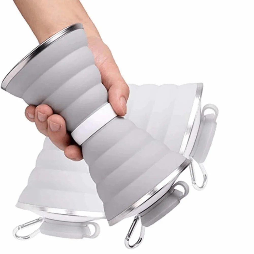 Collapsible Silicone Water Bottle - 500ml