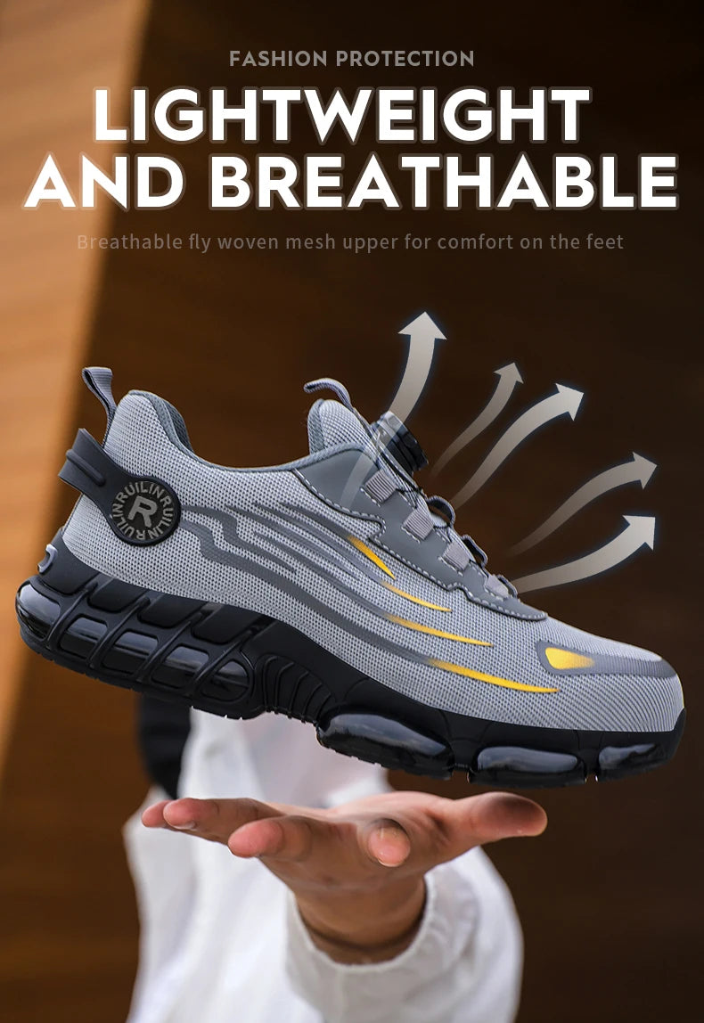 Indestructible Steel Toe Safety Shoes for Heavy-Duty Work