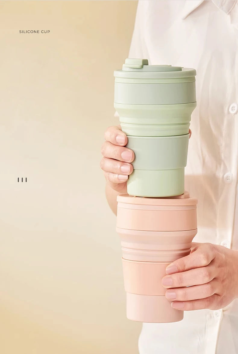 Collapsible Silicone Travel Cup