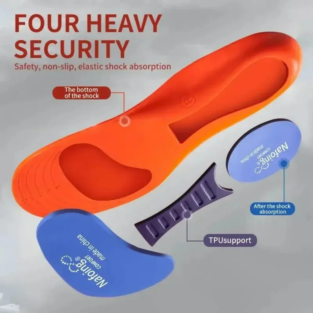 Sport Insoles - Shock Absorption Breathable Cushion Inserts