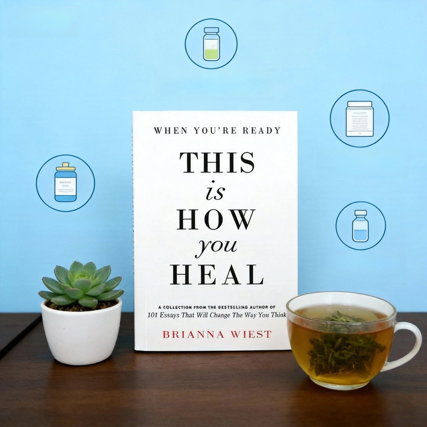 When You're Ready This Is How You Heal - Self-Help Book