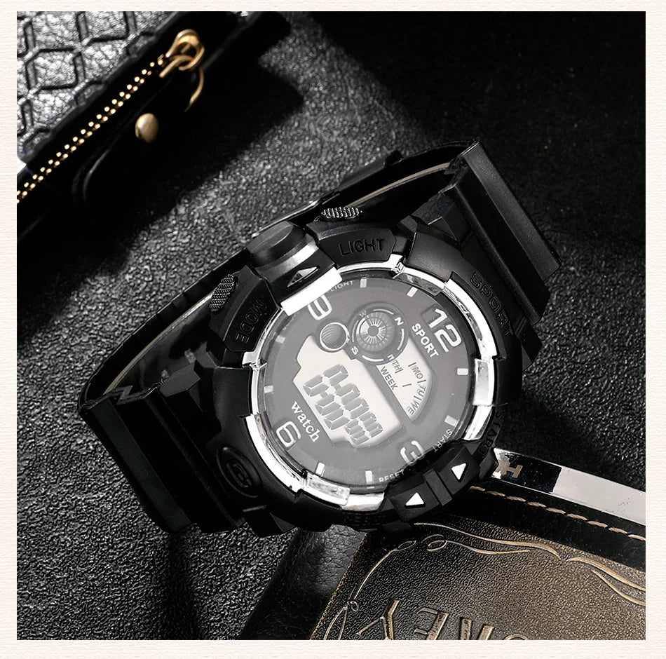 Luminous Men's Sport Watch - LED Digital Waterproof Watch
