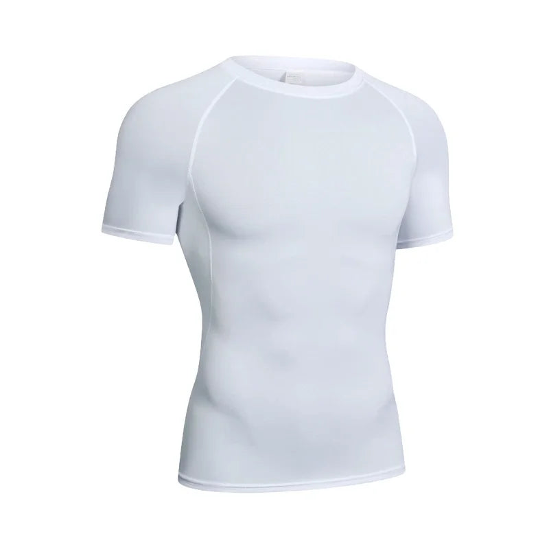 Men's Compression Long Sleeve Shirt - Quick Dry Gym Workout Bodybuilding Top