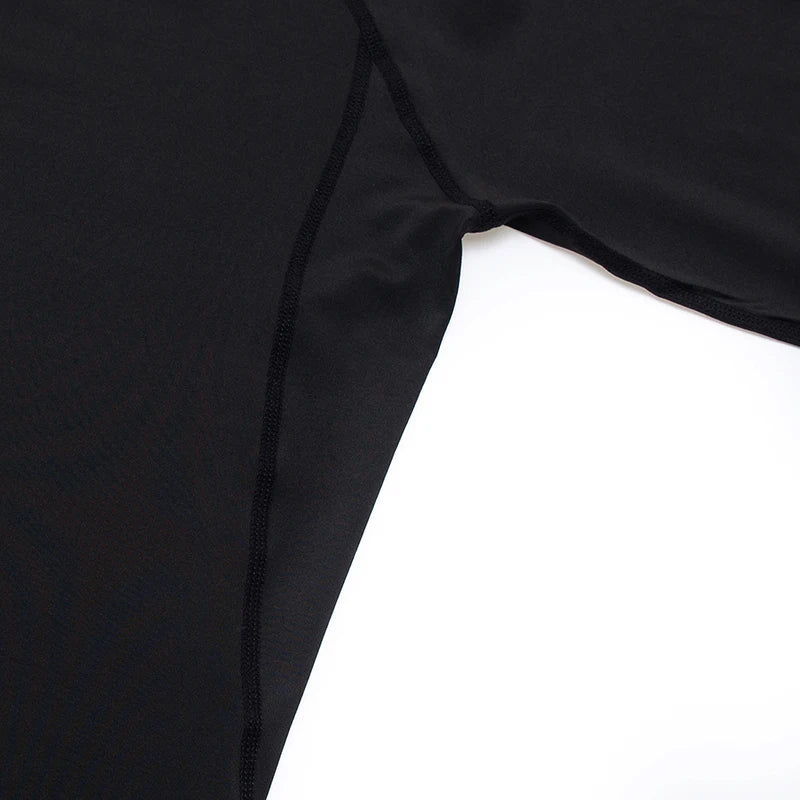 Men's Athletic Compression Shirt - Long Sleeve Running Top