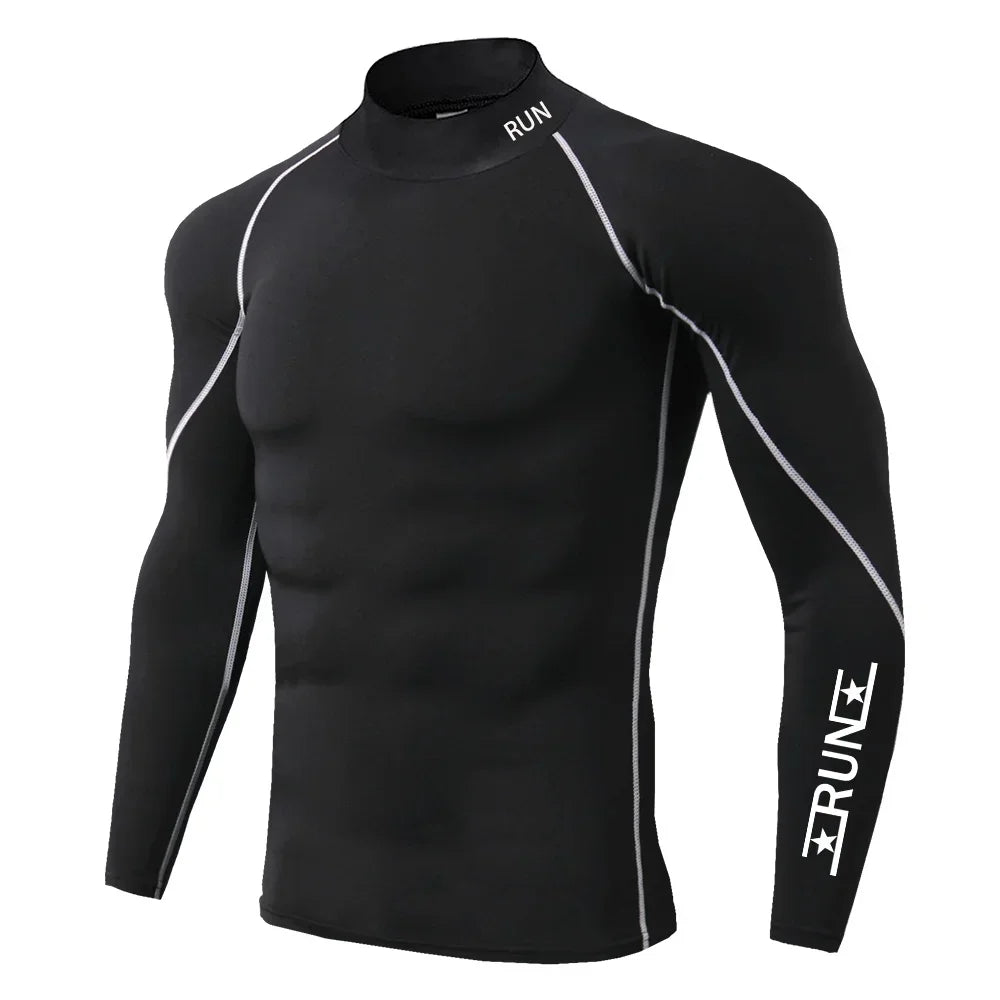 Men's Running Compression T-Shirt - Quick Dry Training Top