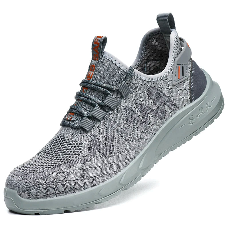 Steel Toe Work Shoes – Lightweight, Breathable Safety