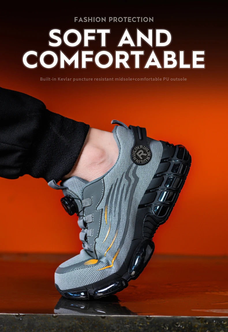Indestructible Steel Toe Safety Shoes for Heavy-Duty Work