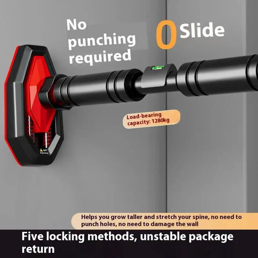 Home Gym Pull-Up Bar - Non-Slip Telescopic Chin-Up Bar