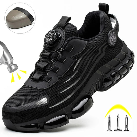 Indestructible Steel Toe Safety Shoes for Heavy-Duty Work