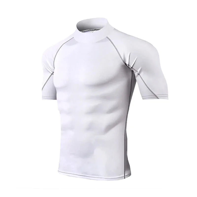 Men's Compression T-Shirt - Quick Dry Bodybuilding Top