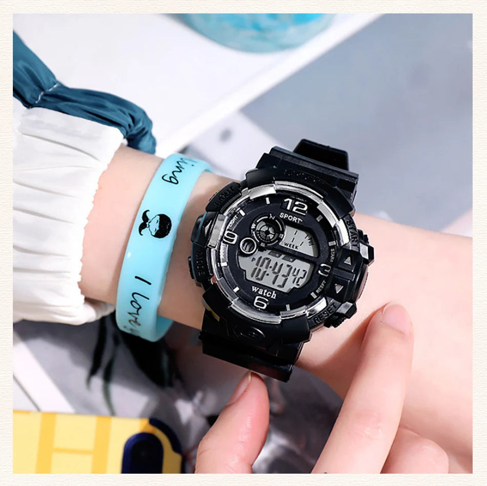 Luminous Men's Sport Watch - LED Digital Waterproof Watch