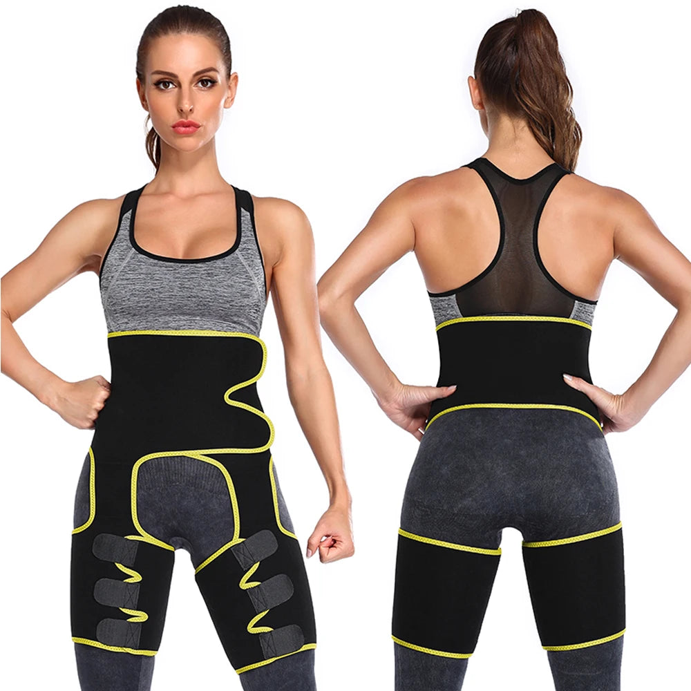 Women's 3-in-1 Waist Thigh Trimmer - Body Shaper & Butt Lifter
