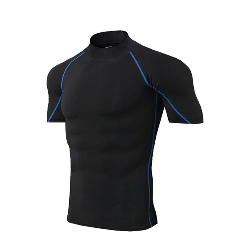 Men's Compression T-Shirt - Quick Dry Bodybuilding Top