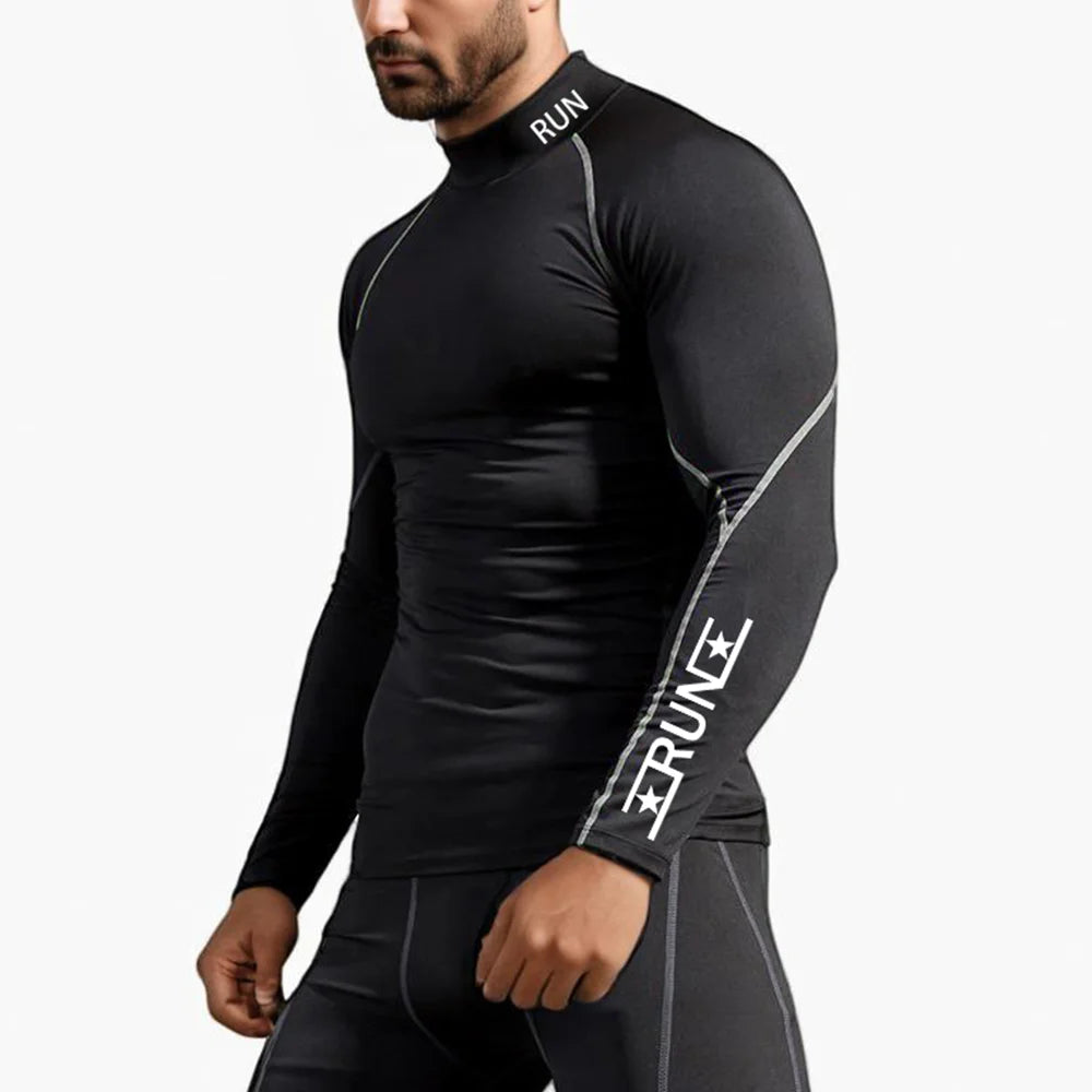 Men's Running Compression T-Shirt - Quick Dry Training Top