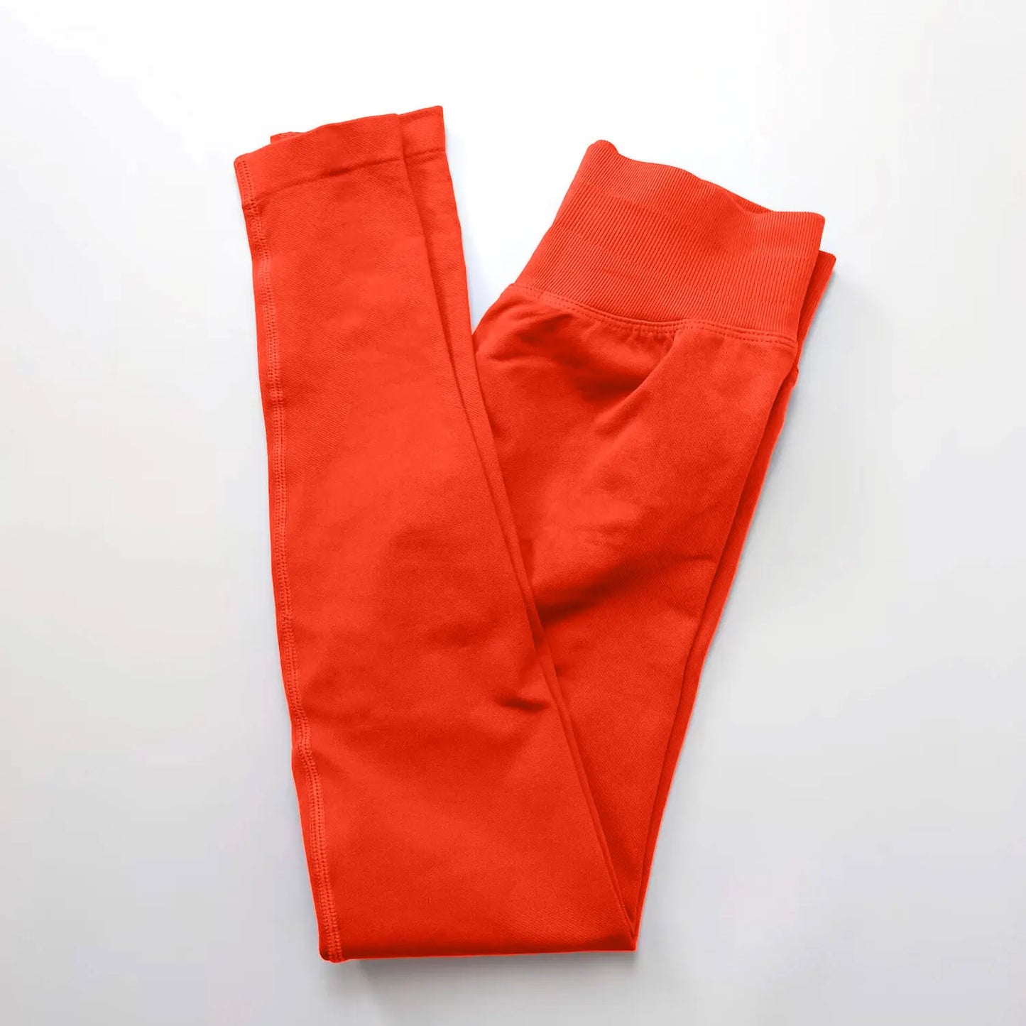 High-Impact Seamless Leggings - Scrunch Butt Design
