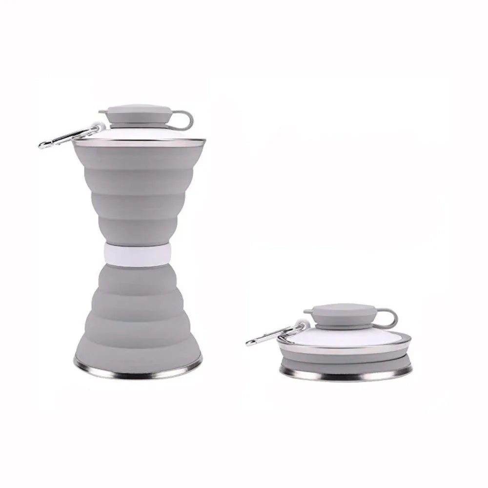 Collapsible Silicone Water Bottle - 500ml
