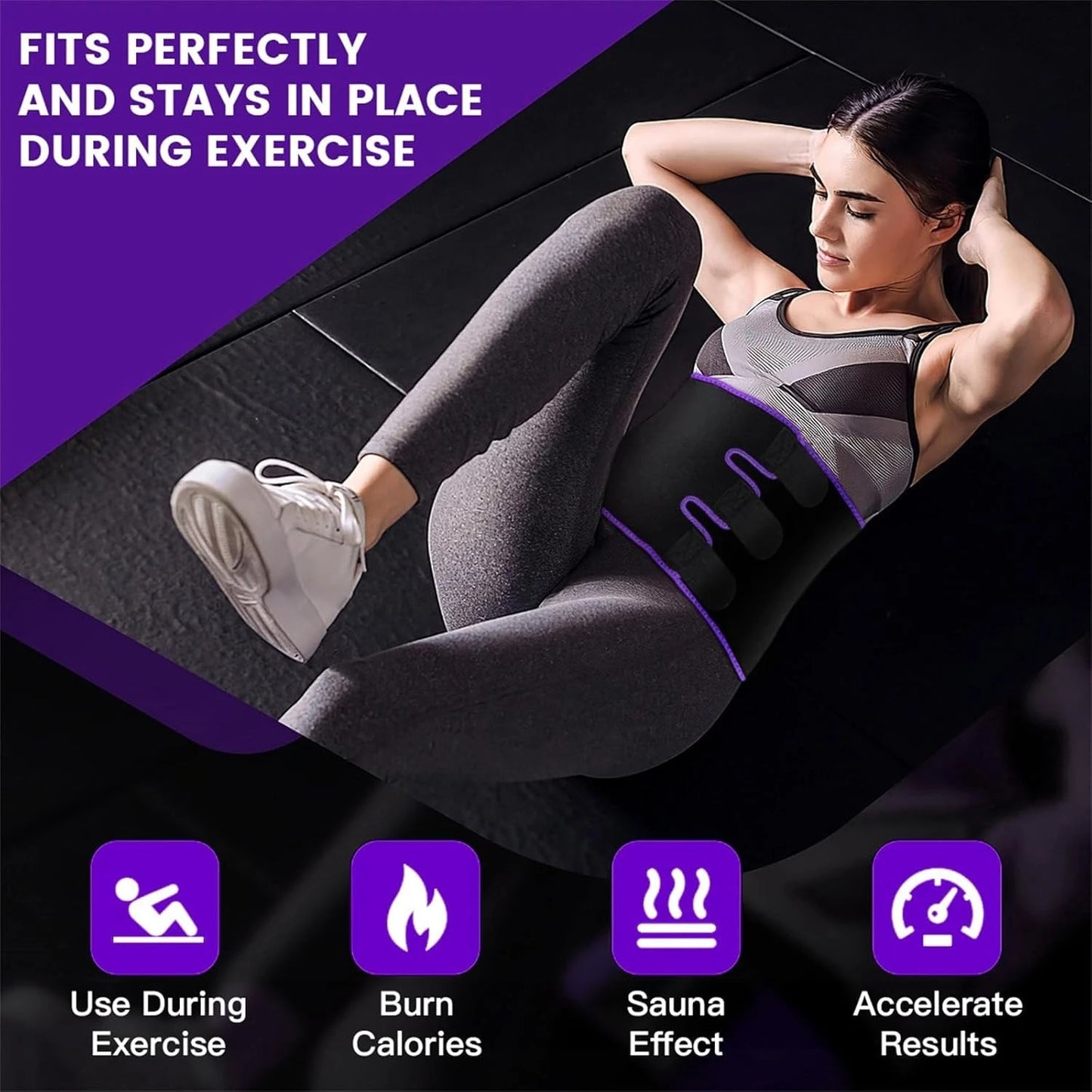 Sweat Waist Trimmer Belt