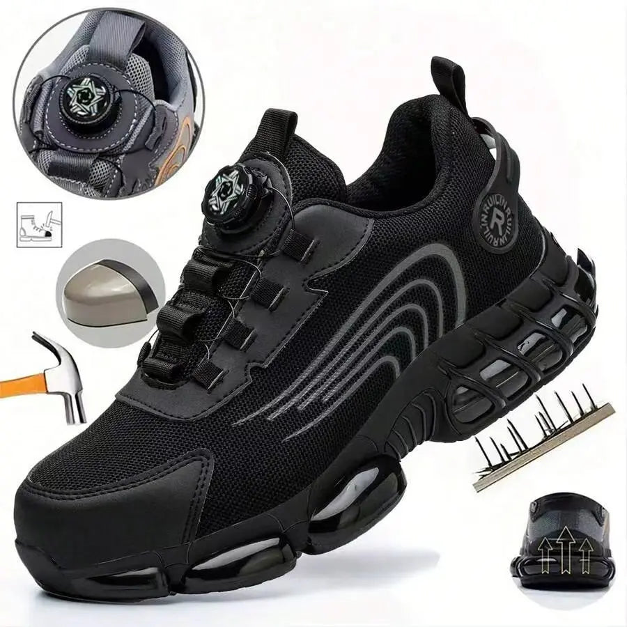 Indestructible Steel Toe Safety Shoes for Heavy-Duty Work
