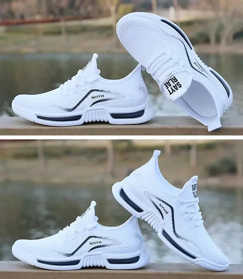 Men's Slip-On Sneakers – Breathable Walking Shoes