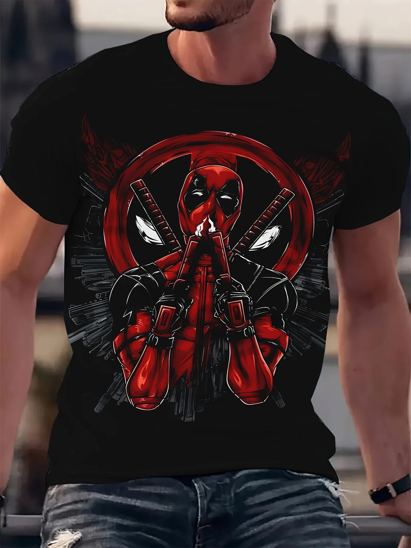 Marvel Deadpool Graphic T-Shirt