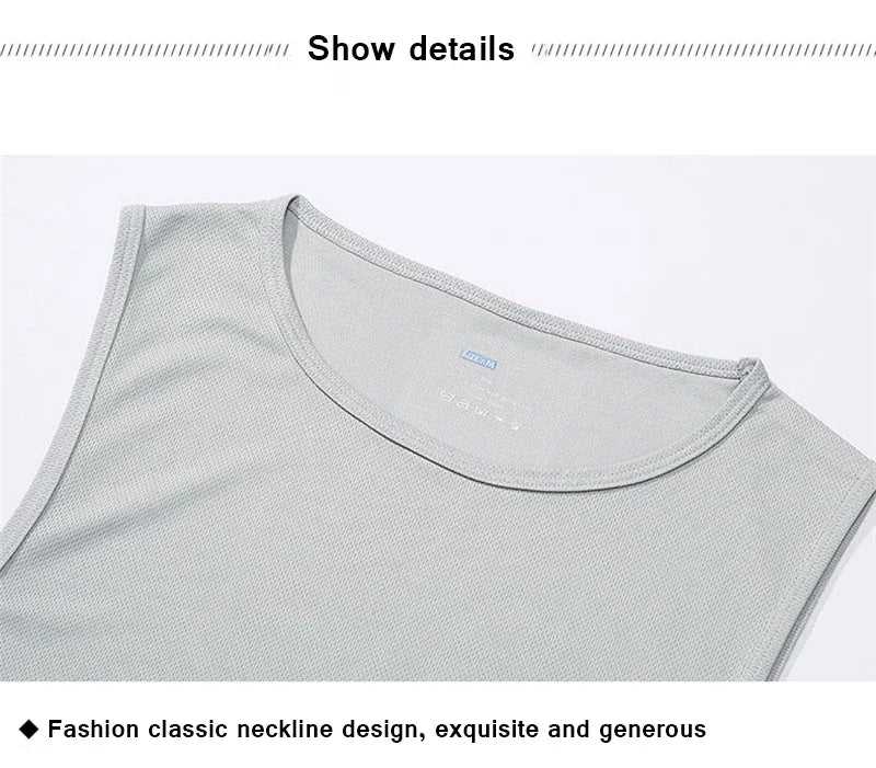 Men's Bodybuilding Tank Top - Sleeveless Gym Vest