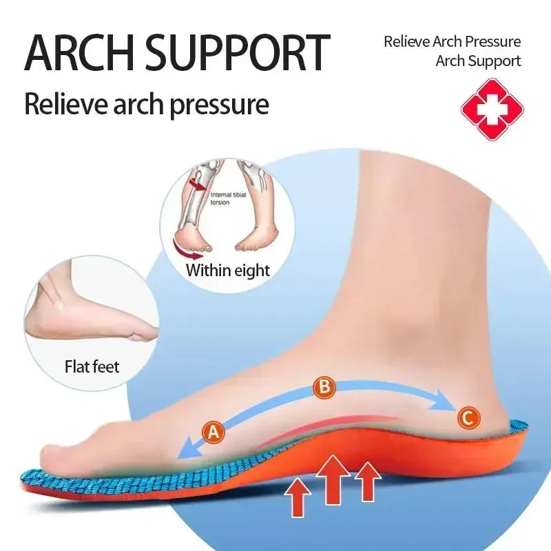 Sport Insoles - Shock Absorption Breathable Cushion Inserts