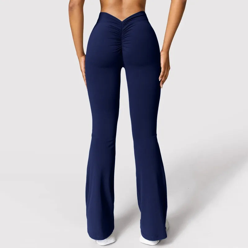 Women's V-Back High Waist Leggings