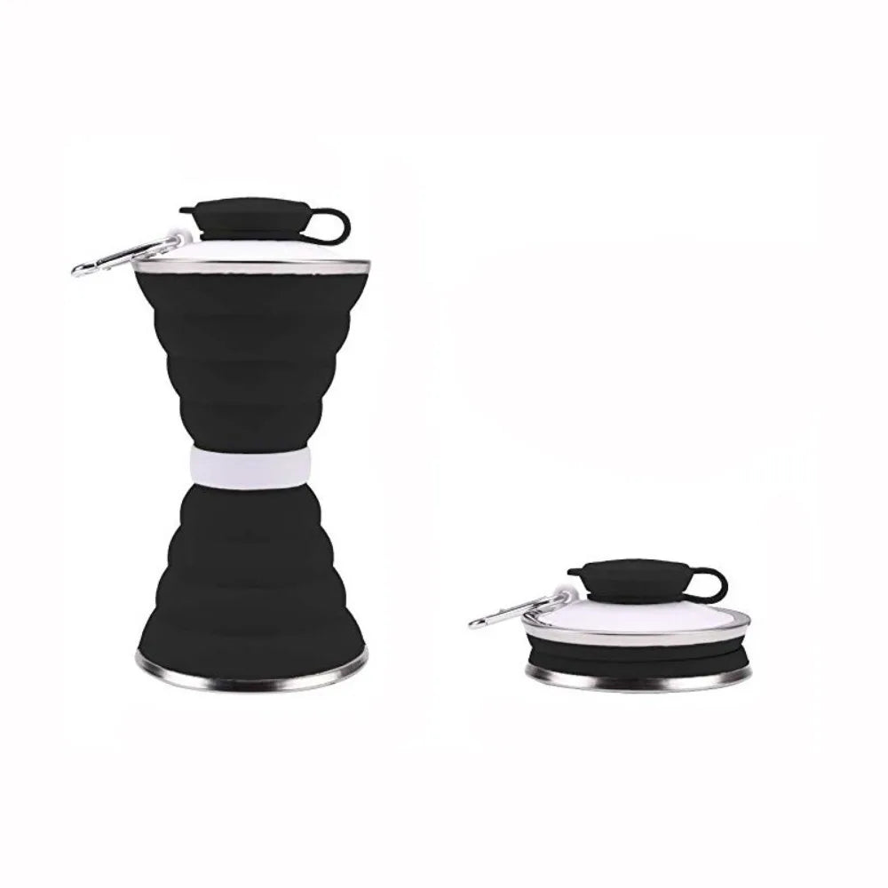 Collapsible Silicone Water Bottle - 500ml