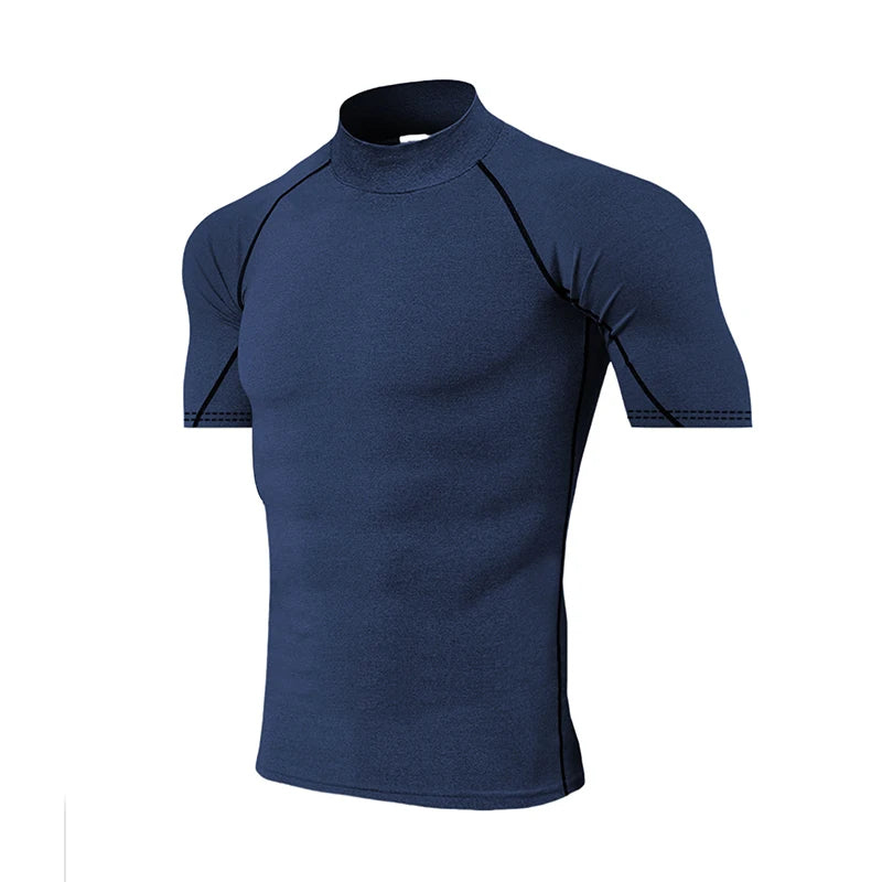 Men's Compression T-Shirt - Quick Dry Bodybuilding Top