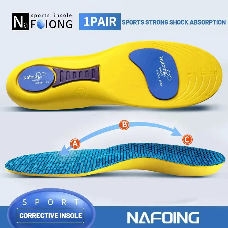 Sport Insoles - Shock Absorption Breathable Cushion Inserts