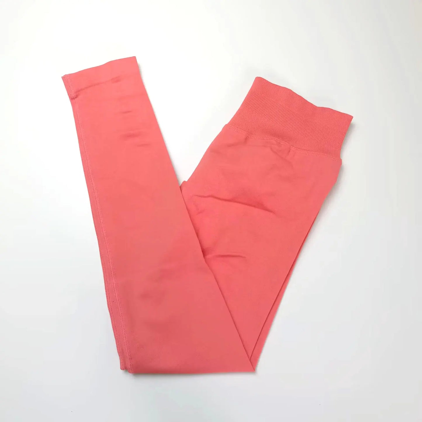 High-Impact Seamless Leggings - Scrunch Butt Design