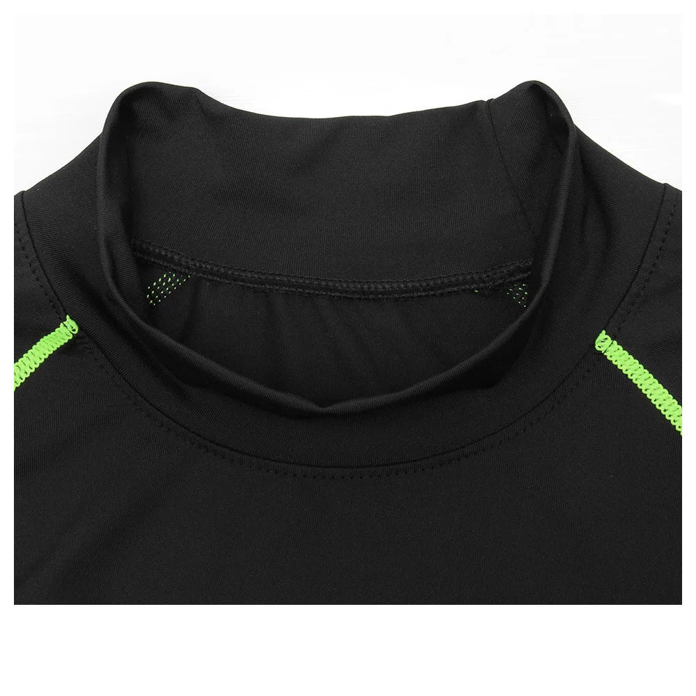 Men's Long Sleeve Compression Shirt - Quick Dry Bodybuilding Top