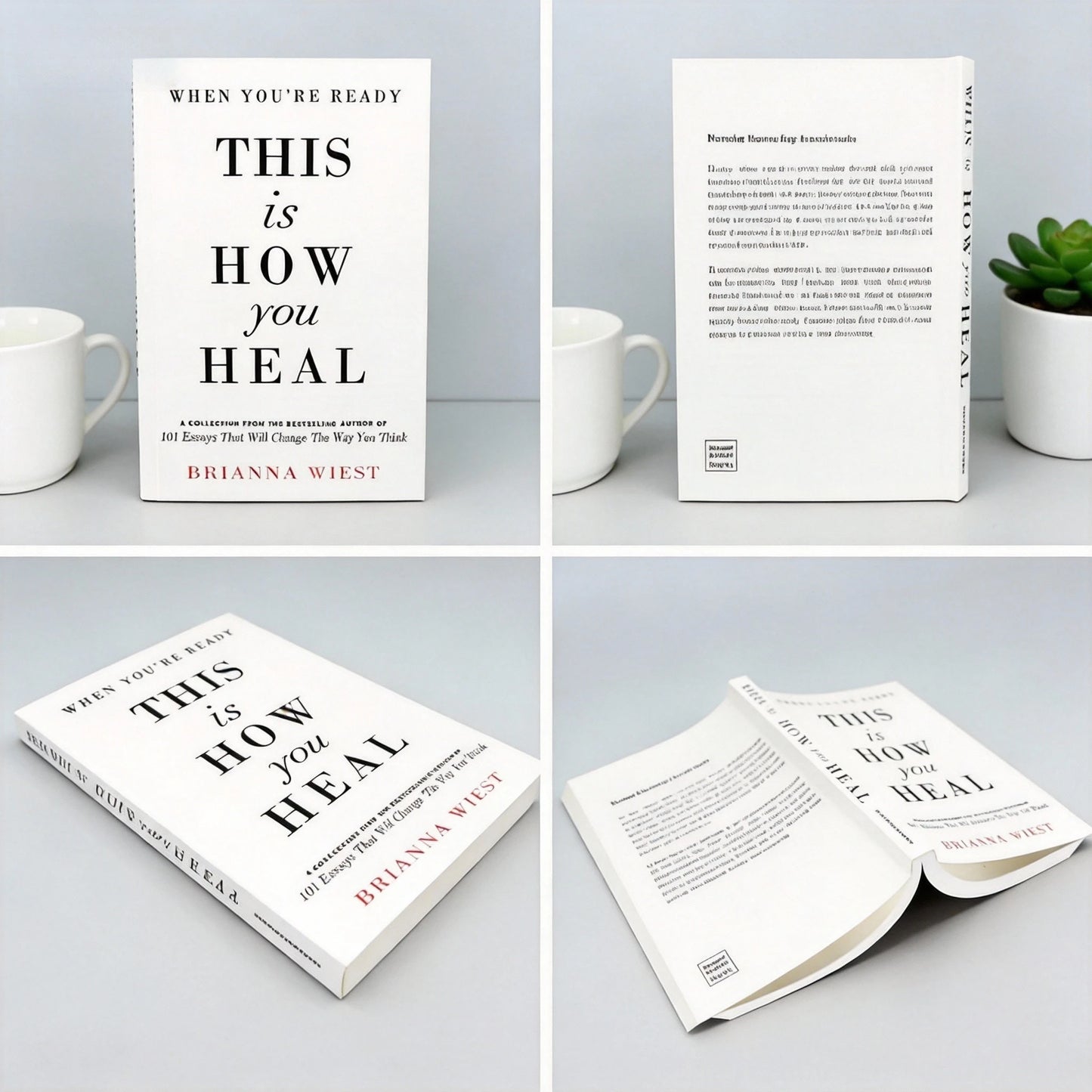 When You're Ready This Is How You Heal - Self-Help Book