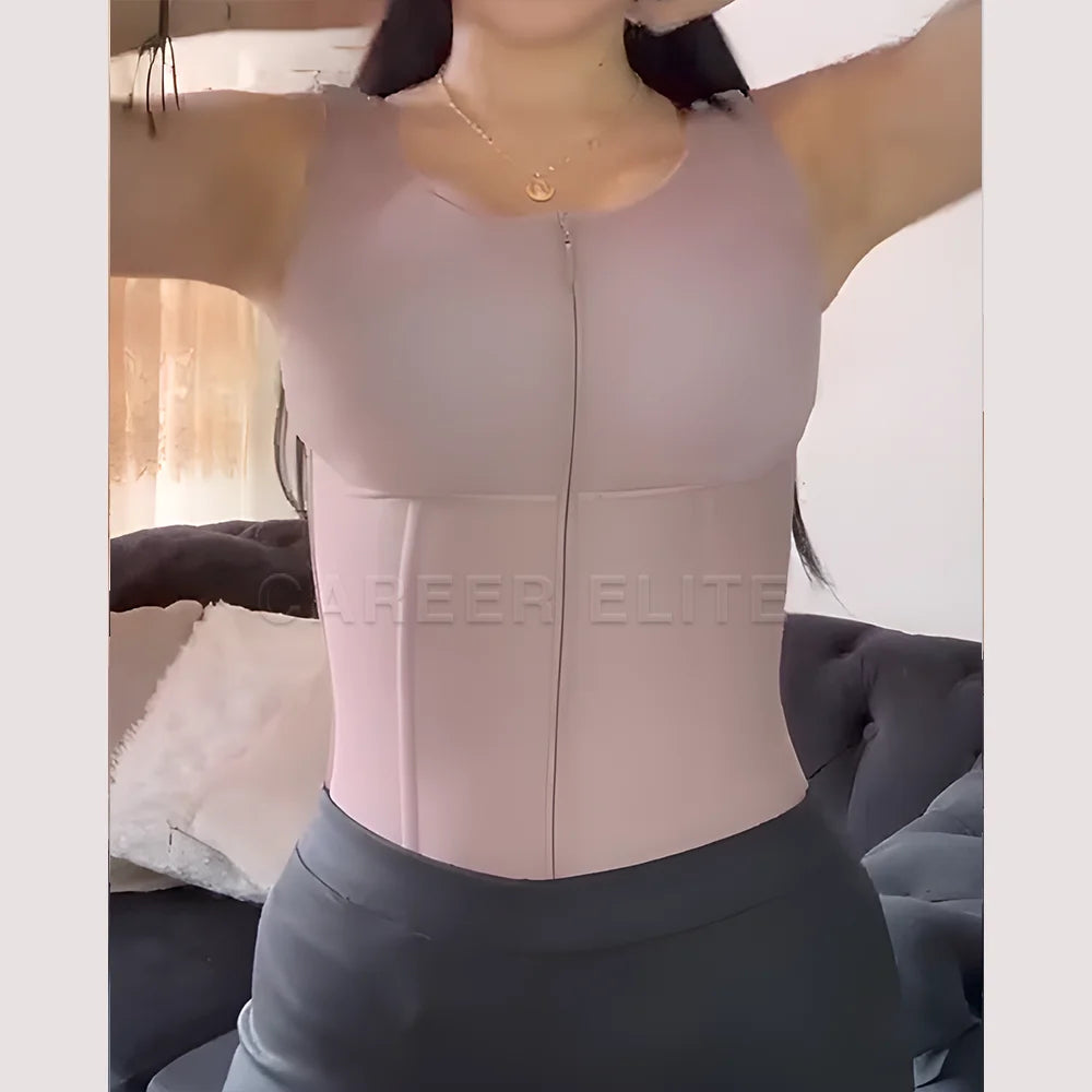 Women's Waist Trainer Vest - Corset Body Shaper Shapewear