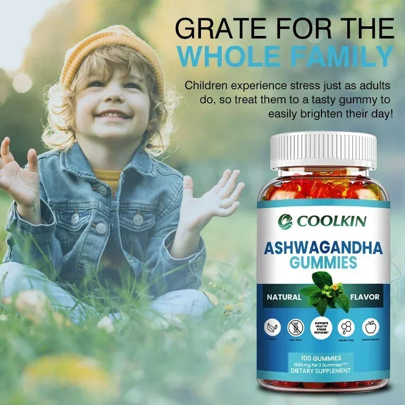 Ashwagandha Gummies - Stress Relief & Energy Support